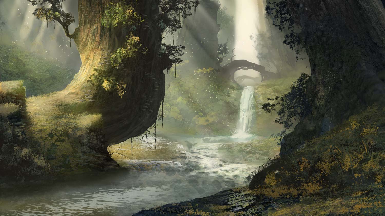 Final painting from Udemy enviroment course